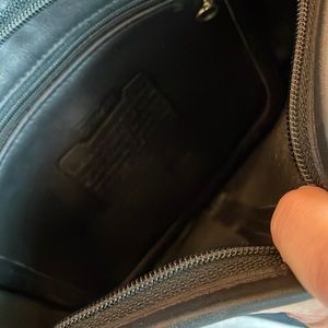 Vintage small black Coach crossbody - great condition!